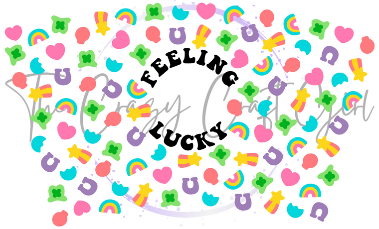 Feeling Lucky Theme Cold Cup Wrap