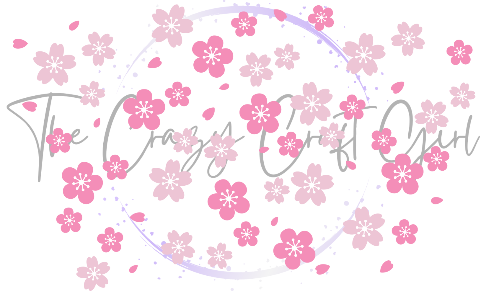 Cherry Blossom Theme Cold Cup Wrap