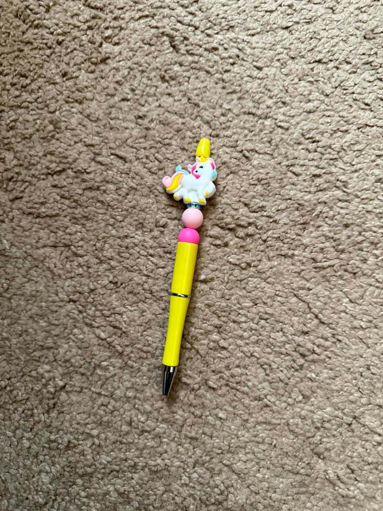 Unicorn Beaded Pen