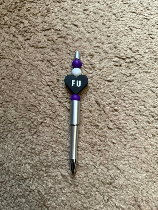 F U Beaded Pen