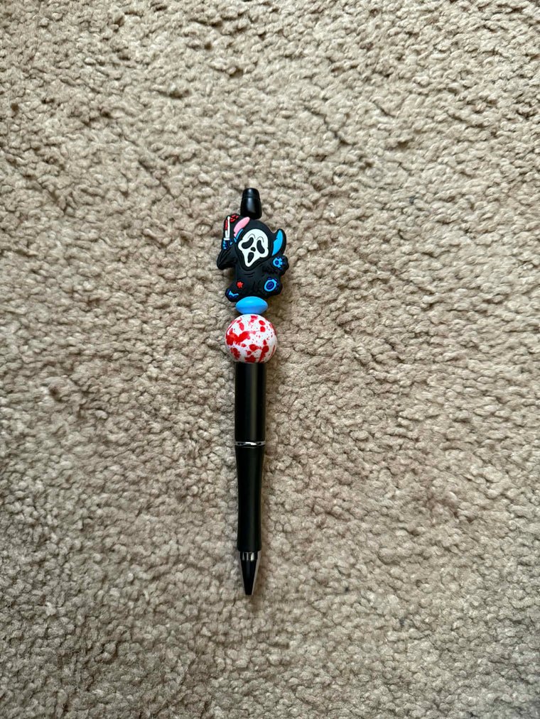 Spooky Killer 1 Beaded Pen