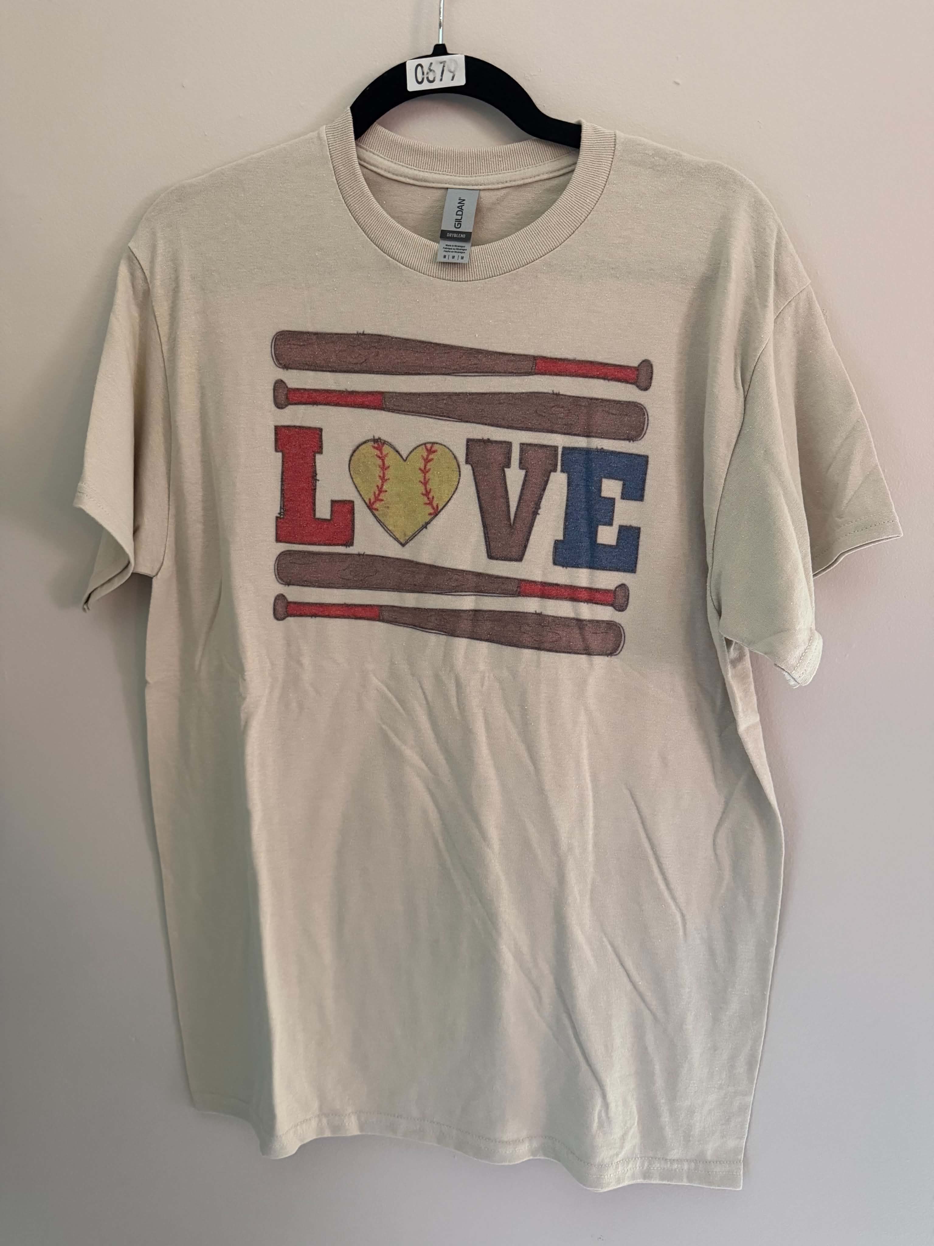 Medium Love Softball Sublimation Shirt