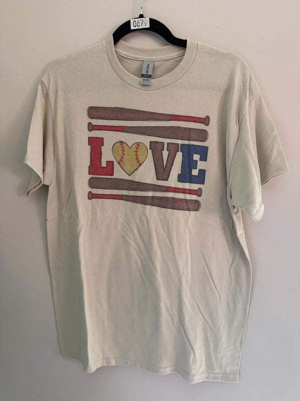 Medium Love Softball Sublimation Shirt