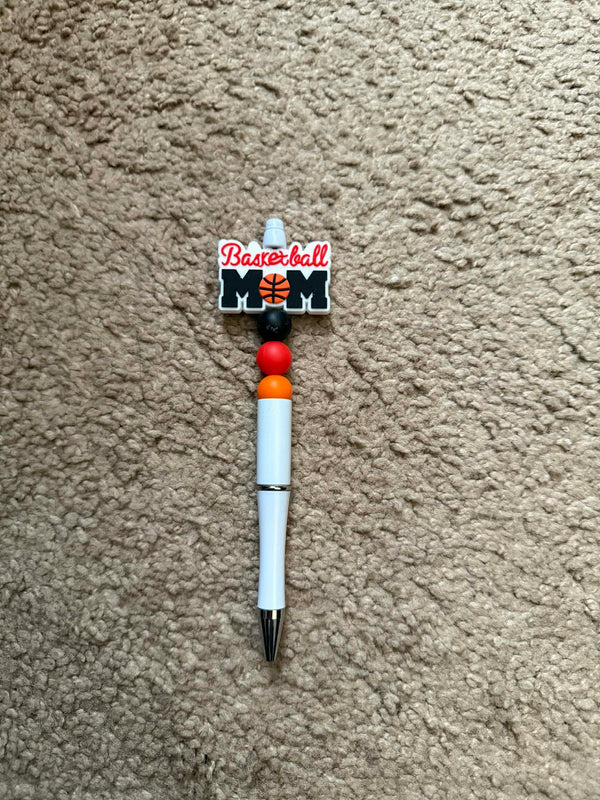 Basketball Mom Beaded Pen