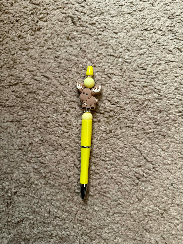 Moose Beaded Pen