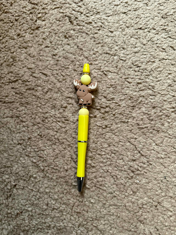 Moose Beaded Pen