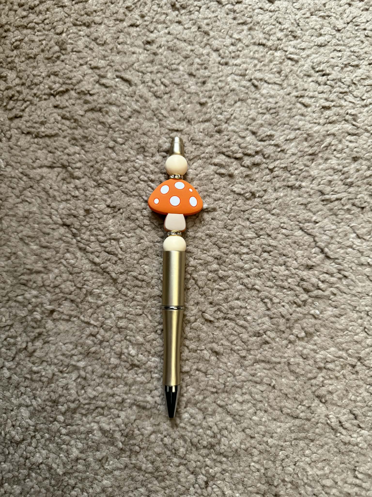 Mushroom Beaded Pen