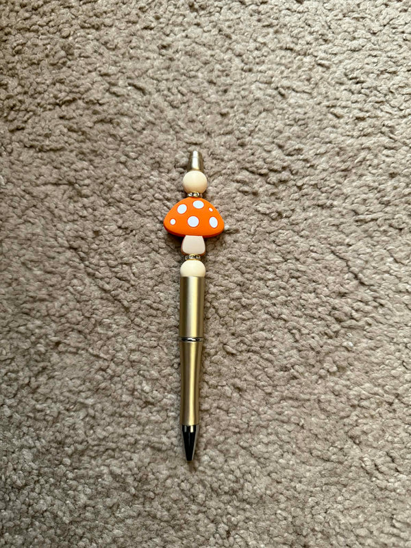 Mushroom Beaded Pen