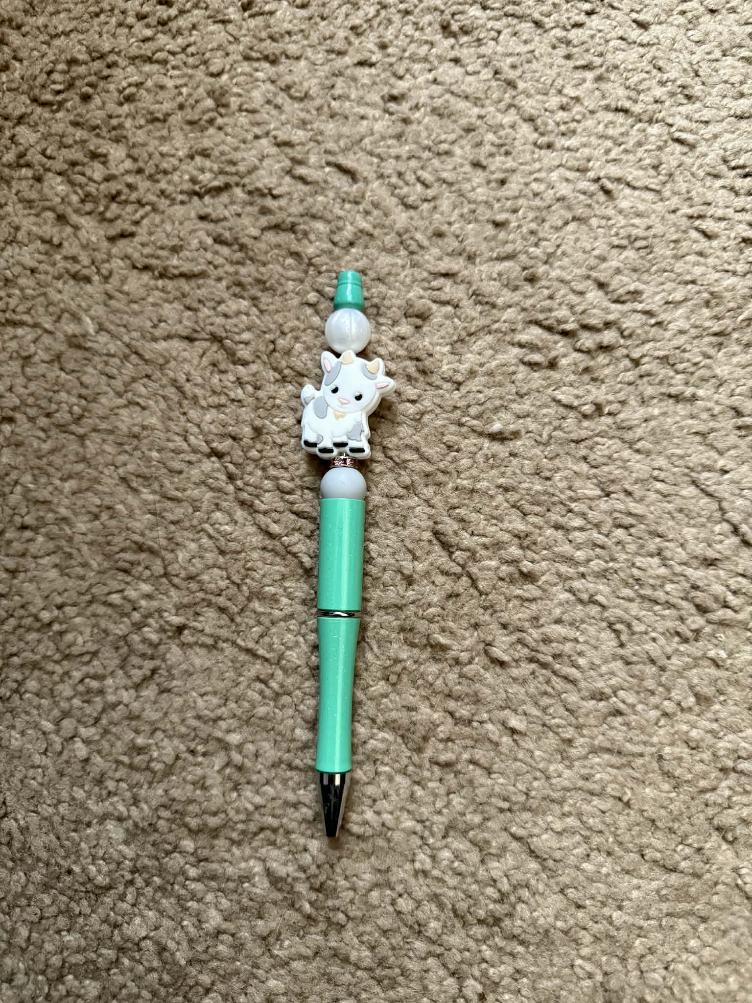 Goat Beaded Pen
