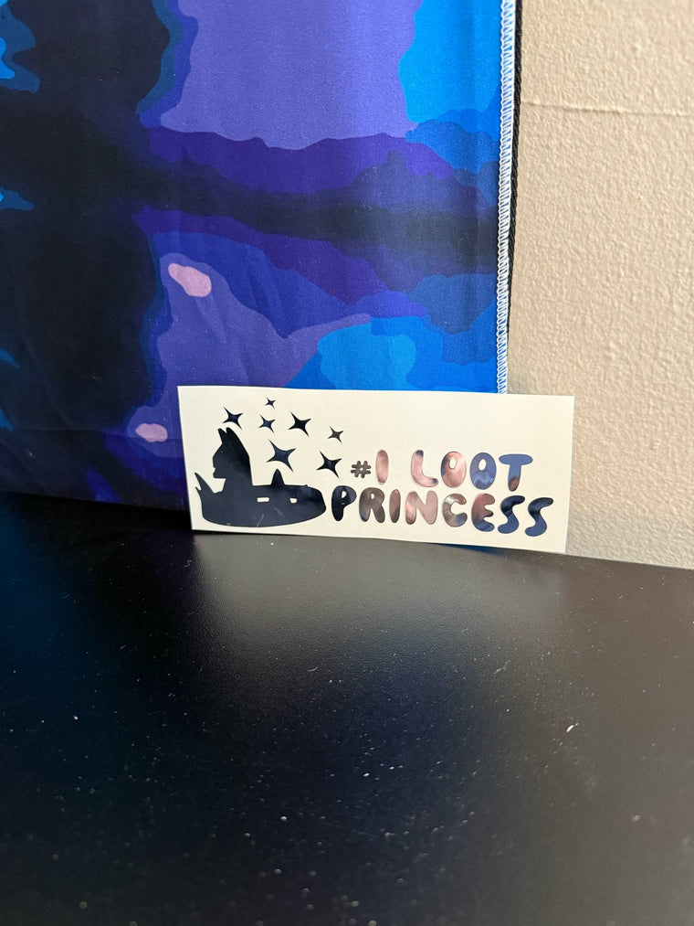 #1 Loot Princess Decal