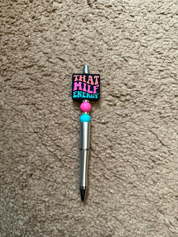 That MILF Energy Beaded Pen