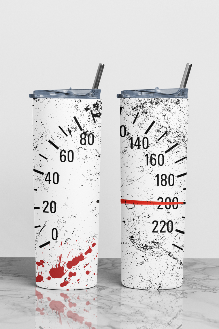 Speedometer Sublimation Tumbler