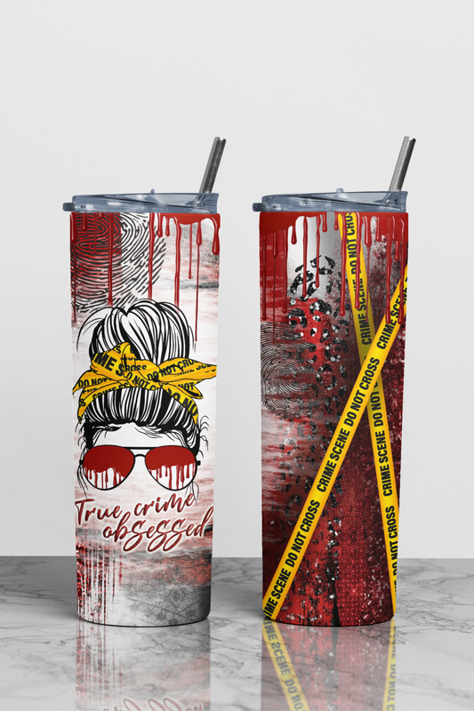 True Crime Obsessed Sublimation Tumbler