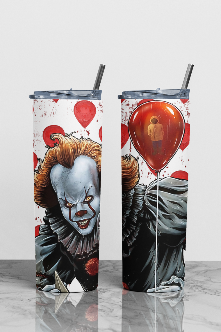 Clown Sublimation Tumbler