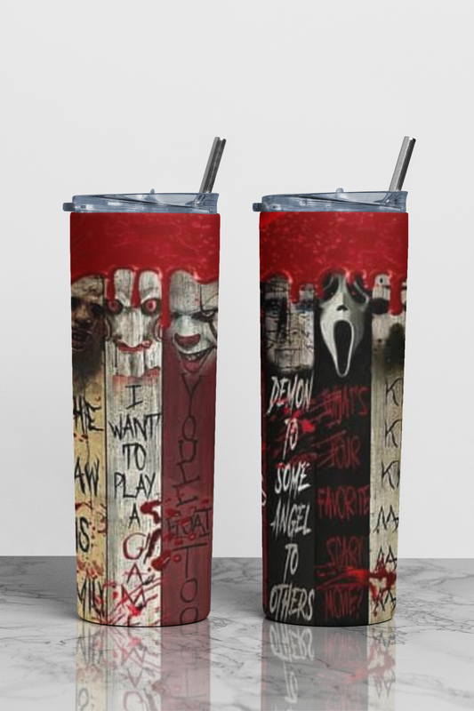 Creepy Sublimation Tumbler