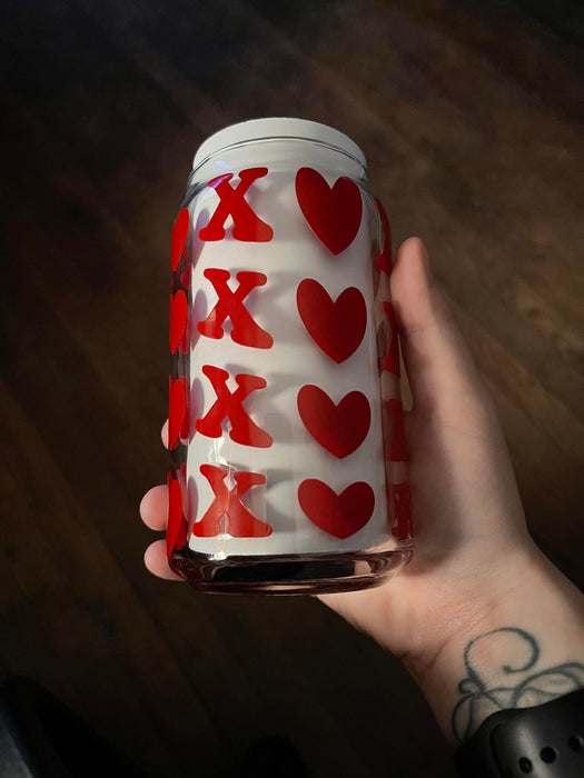 XO XO Libbey Can Glass