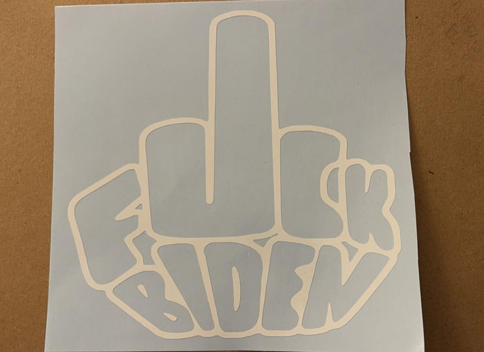 F Biden Decal