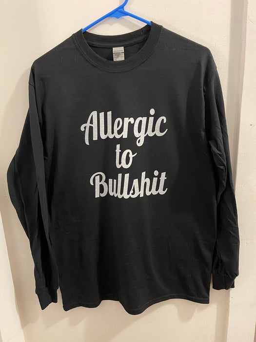 Allergic to Bullshit Long Sleeve Vinyl Shirt