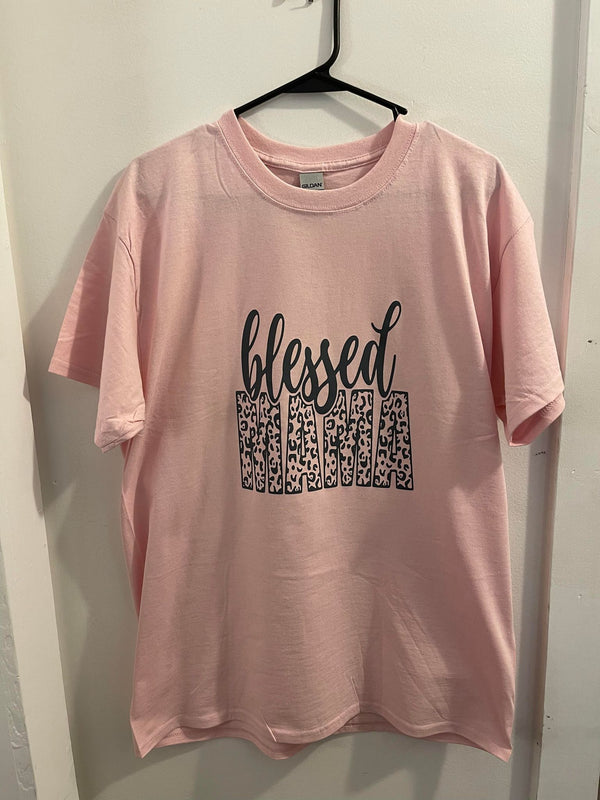 Blessed Mama Vinyl Shirt