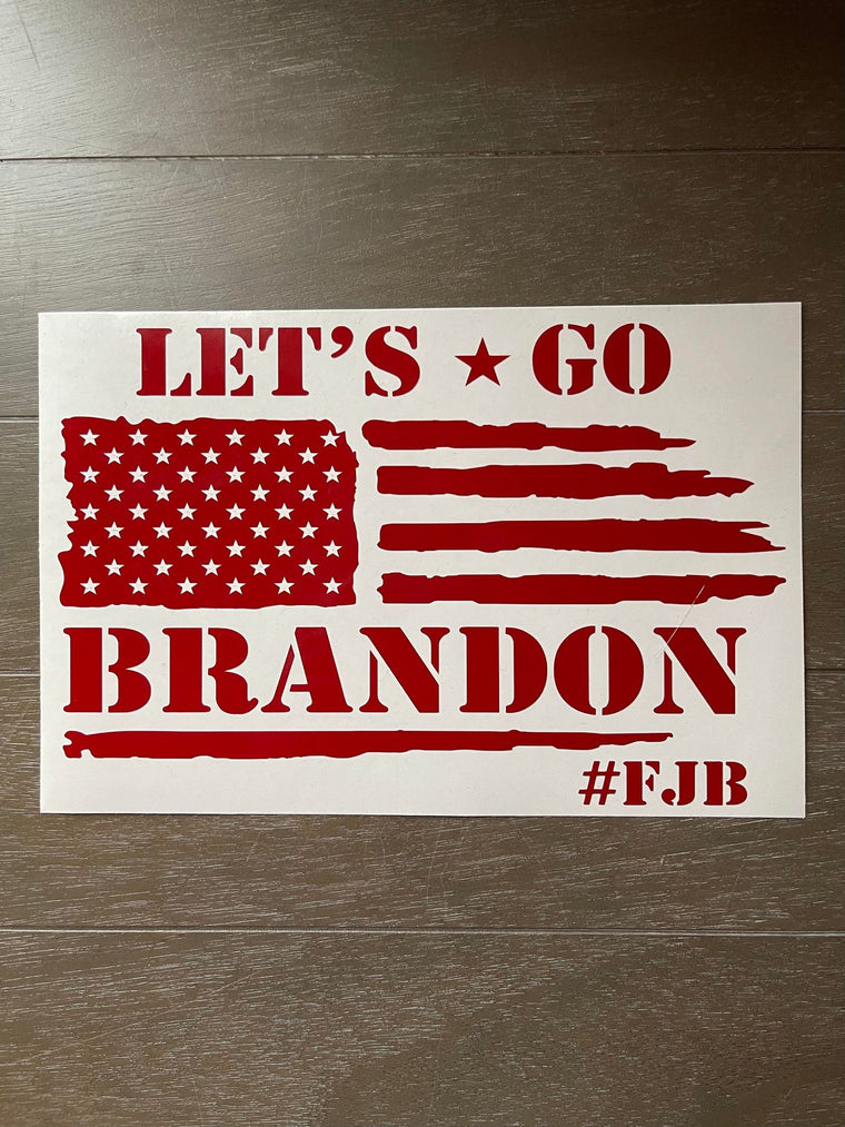 Let's Go Brandon Decal