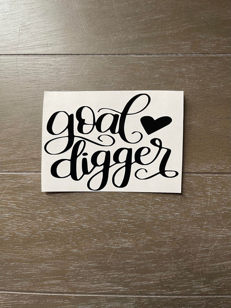 Goal Digger Decal