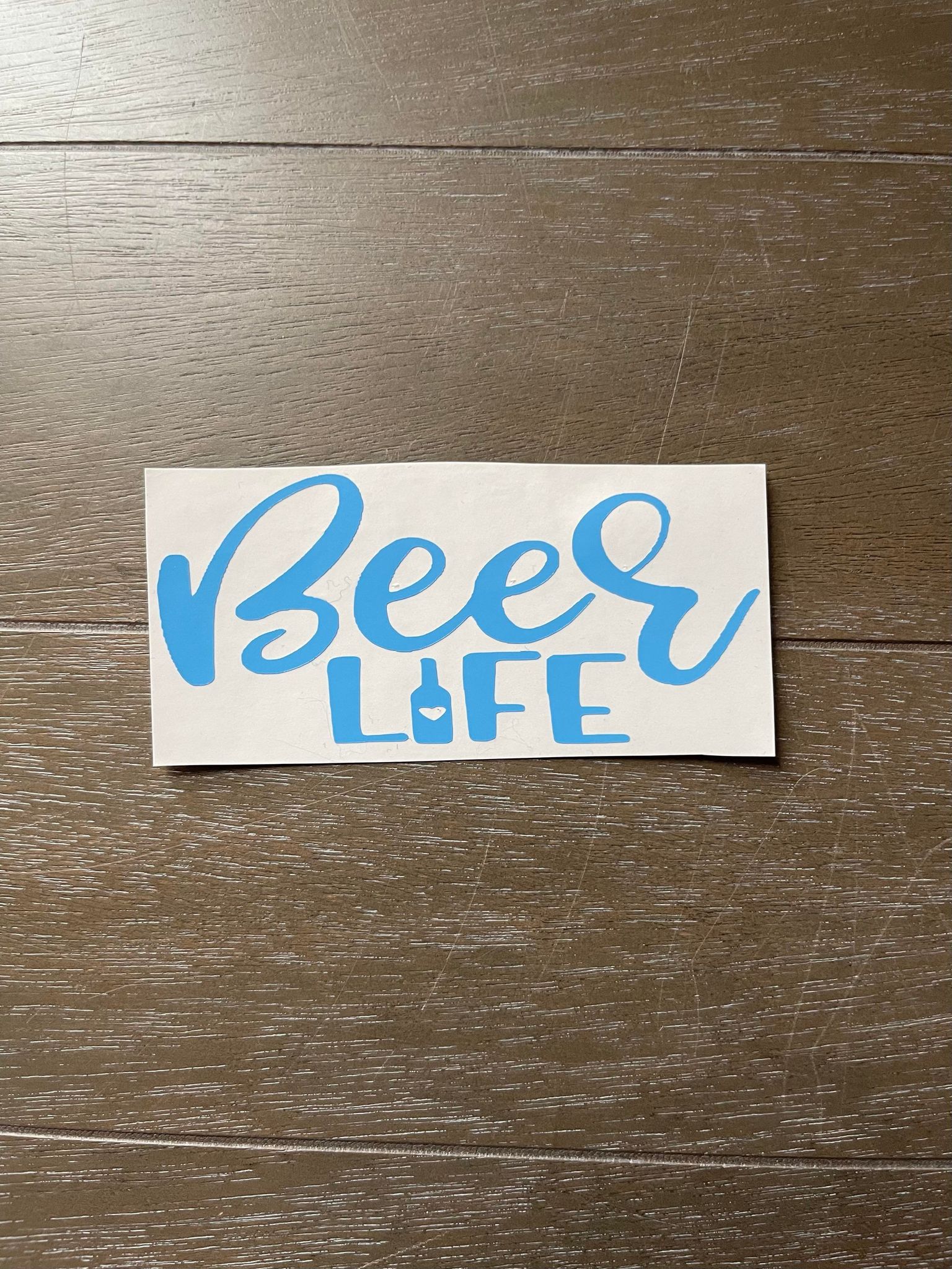 Beer Life Decal