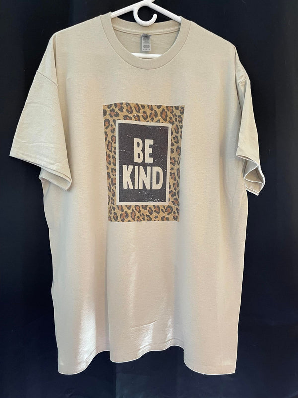 Be Kind Cheetah Sublimation Shirt