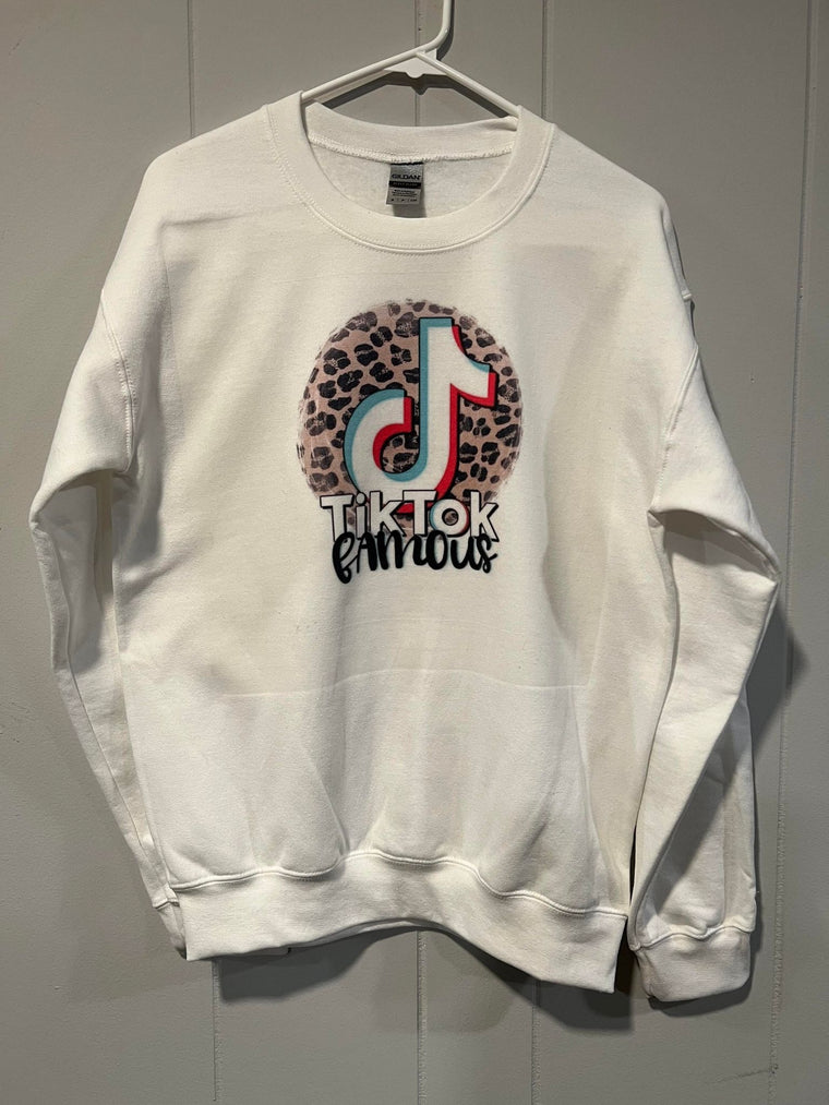 Tik Tok Famous Sublimation Sweatshirt