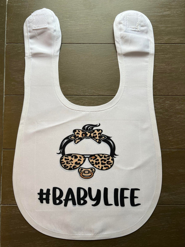 Baby Life Sublimated Baby Bibs