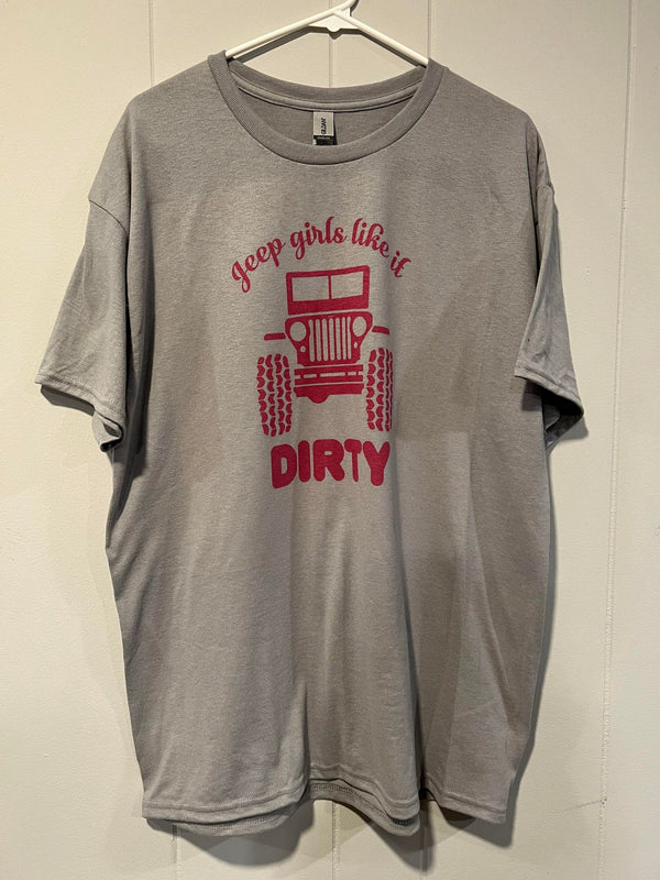 Jeep Girls Like It Dirty Sublimation Shirt