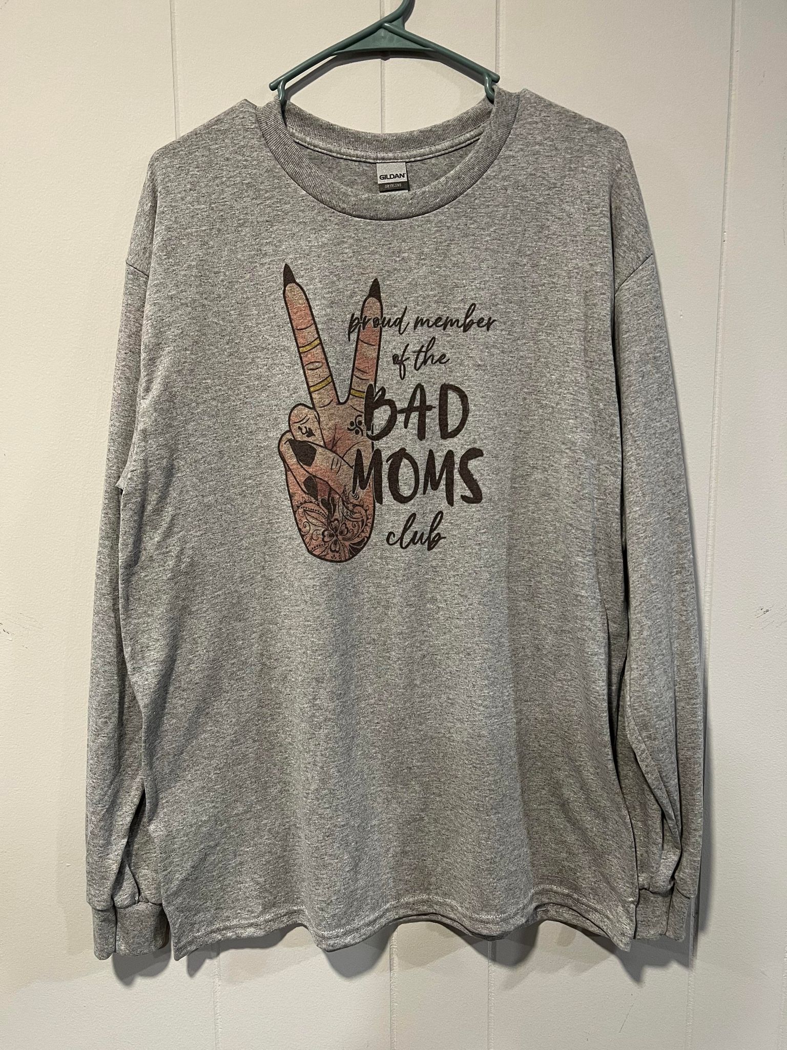 Bad Moms Club Long Sleeve Sublimation Shirt