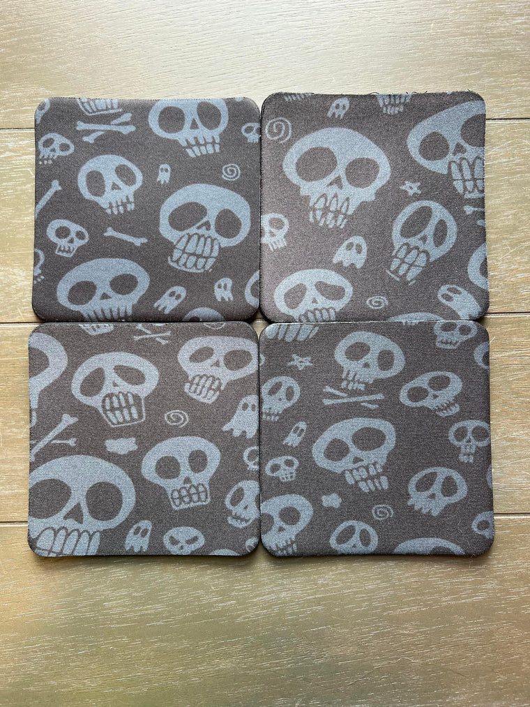 Skull Sublimation Coaster