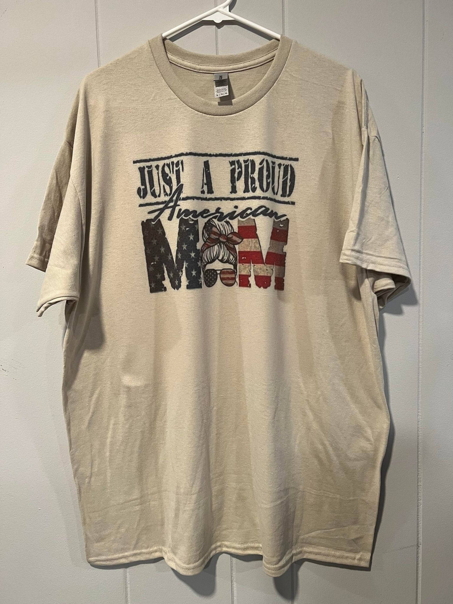 Just A Proud American Mom Sublimation Shirt