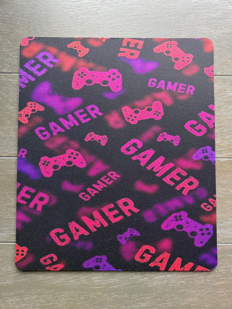 Gamer Print Mouse Pad