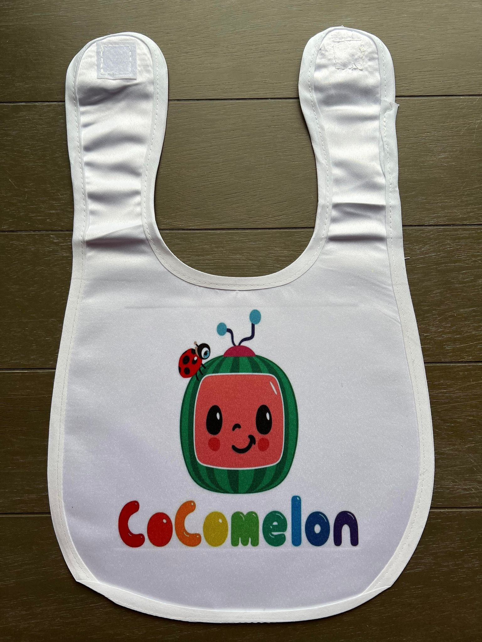 Coco Sublimated Baby Bibs