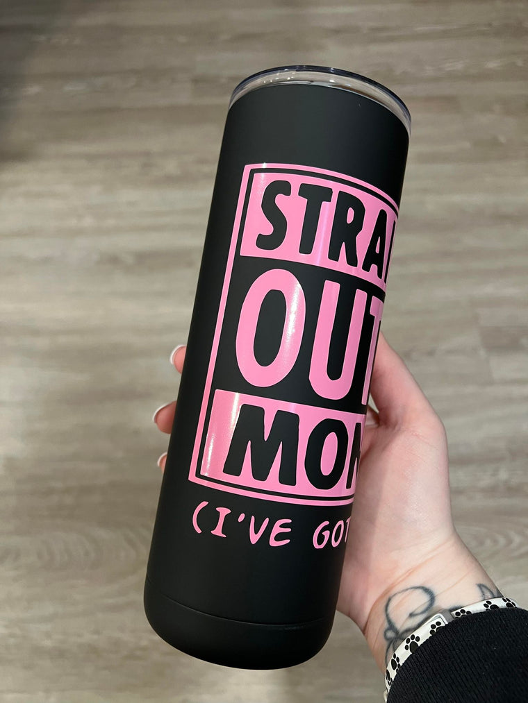 Straight Outta Money 20oz Skinny Tumbler