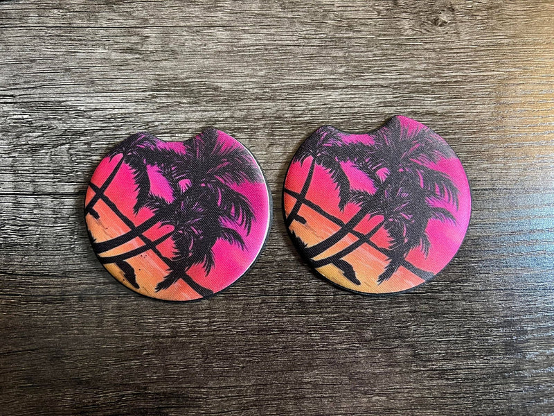 Palm Trees Car Coasters