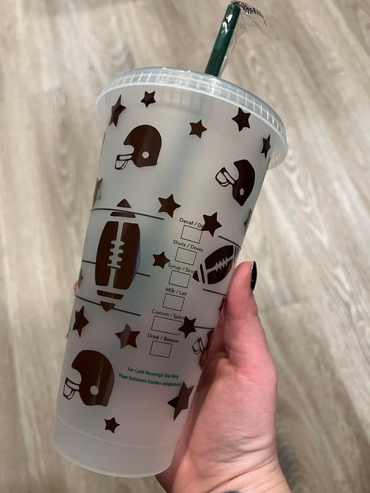 Football Theme Tumbler