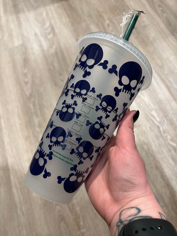 Skulls and Bones Tumbler