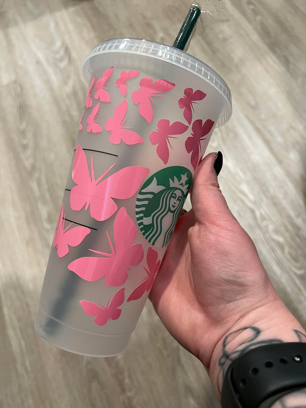 Butterfly Fading Tumbler