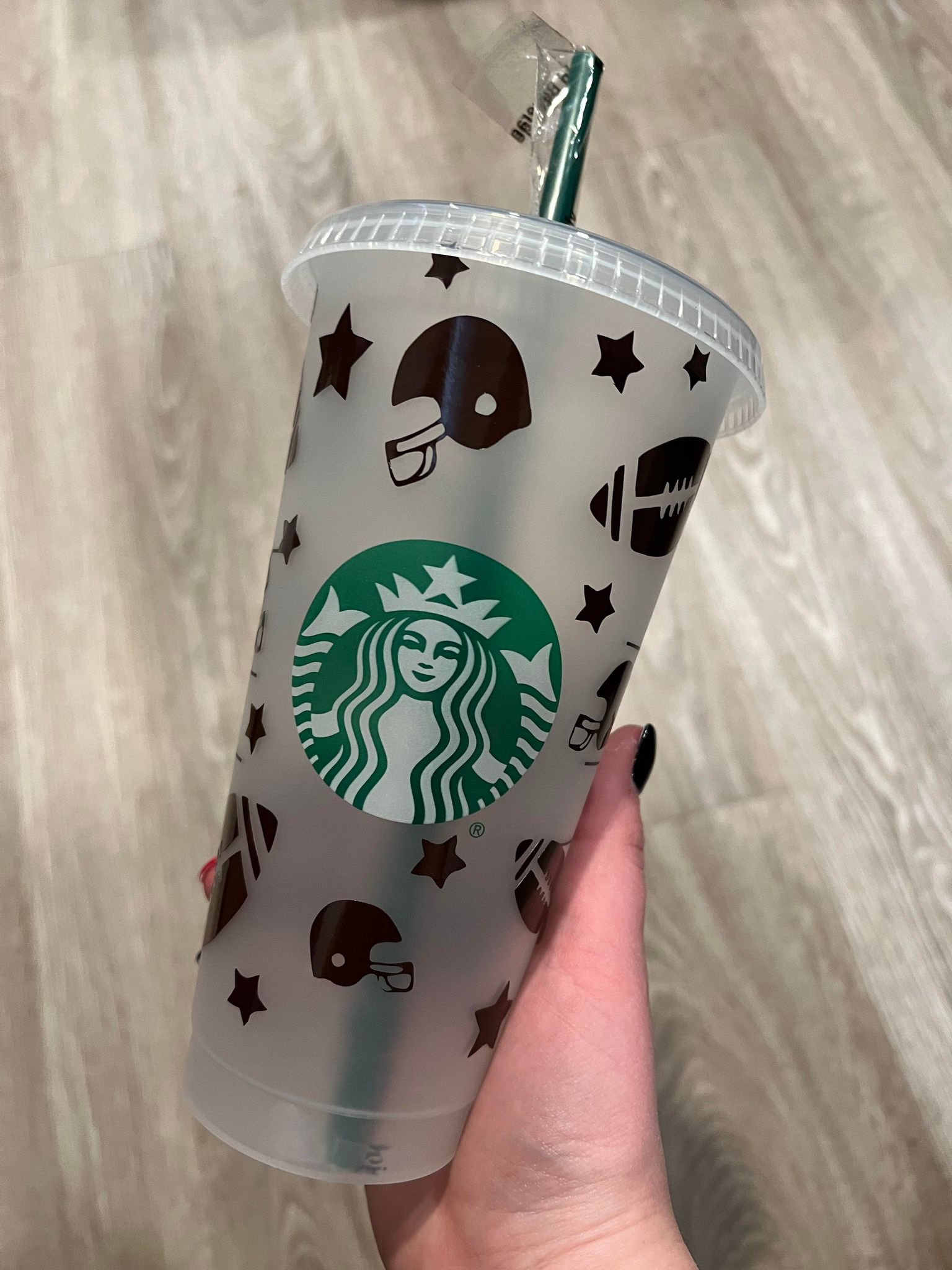 Football Theme Tumbler