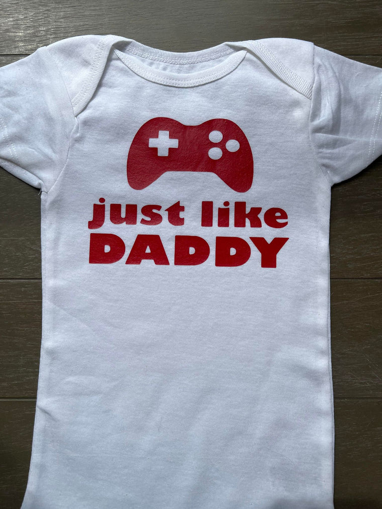Just Like Daddy Baby Onesie