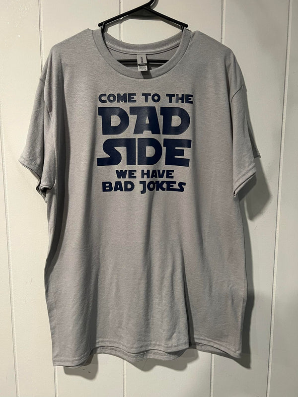 Dad's with Bad Jokes Vinyl Shirt