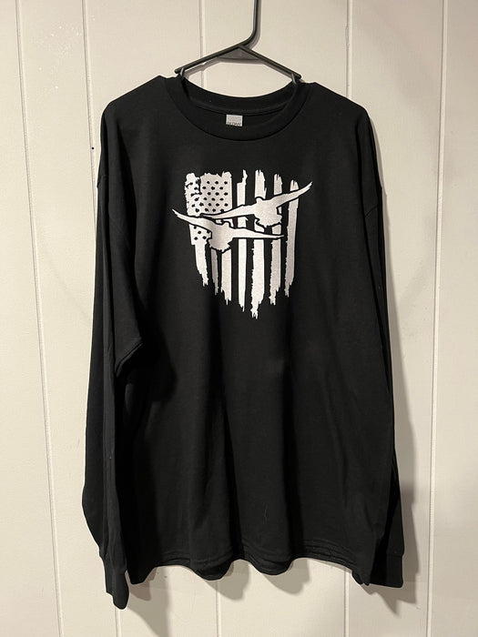 Hunting Flag Long Sleeve Vinyl Shirt