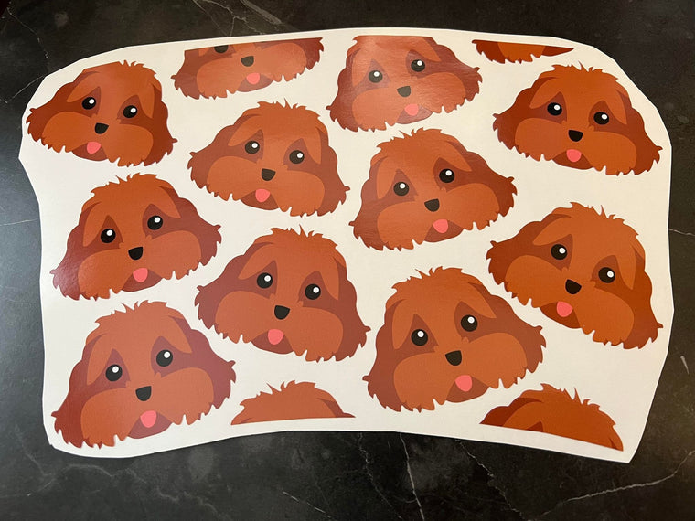 Cavapoo Dog Theme Cold Cup Wrap