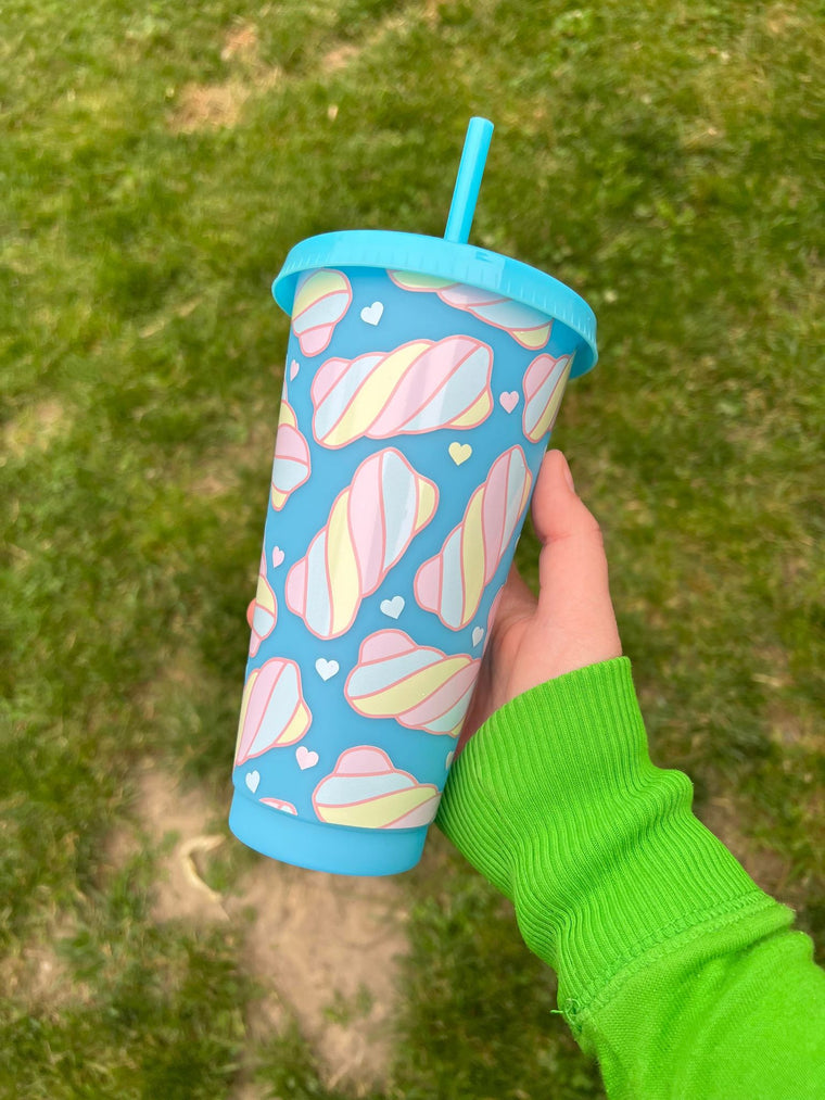 Marshmallow Color Tumbler