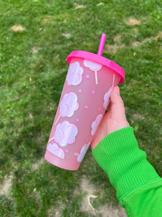 Cotton Candy Color Tumbler