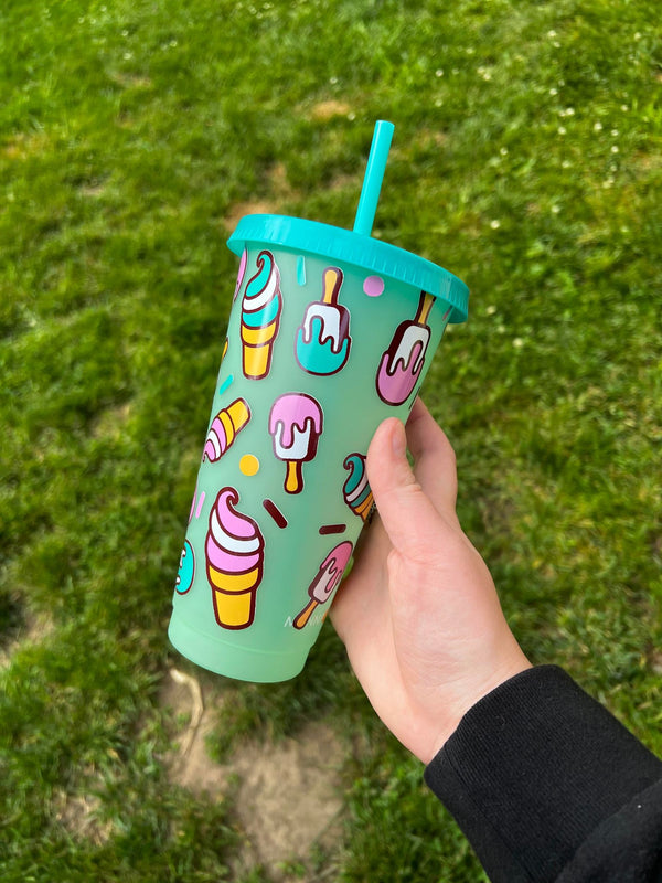 Ice Cream Color Tumbler