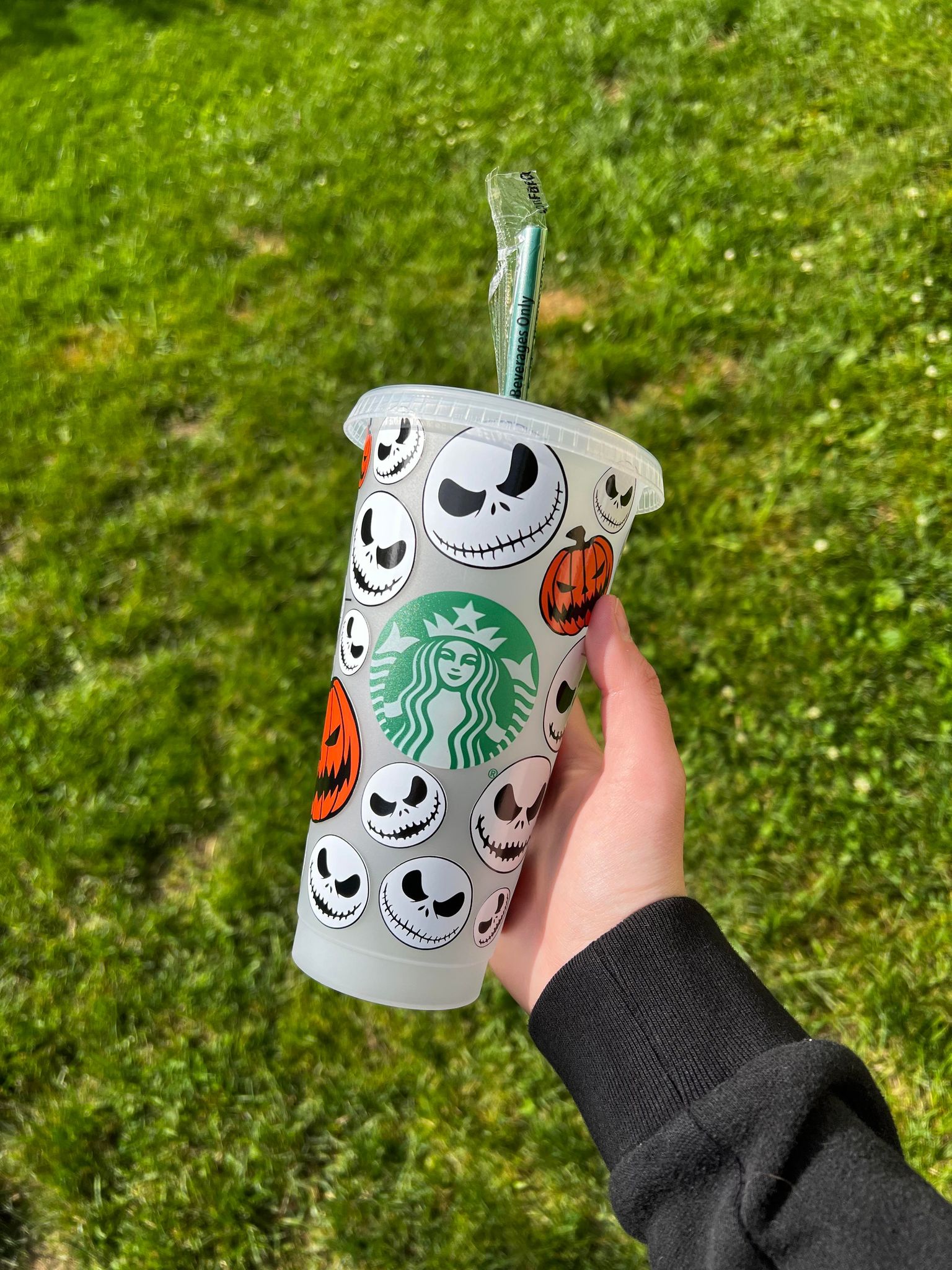 Pumpkin King Theme Cold Cup Tumbler