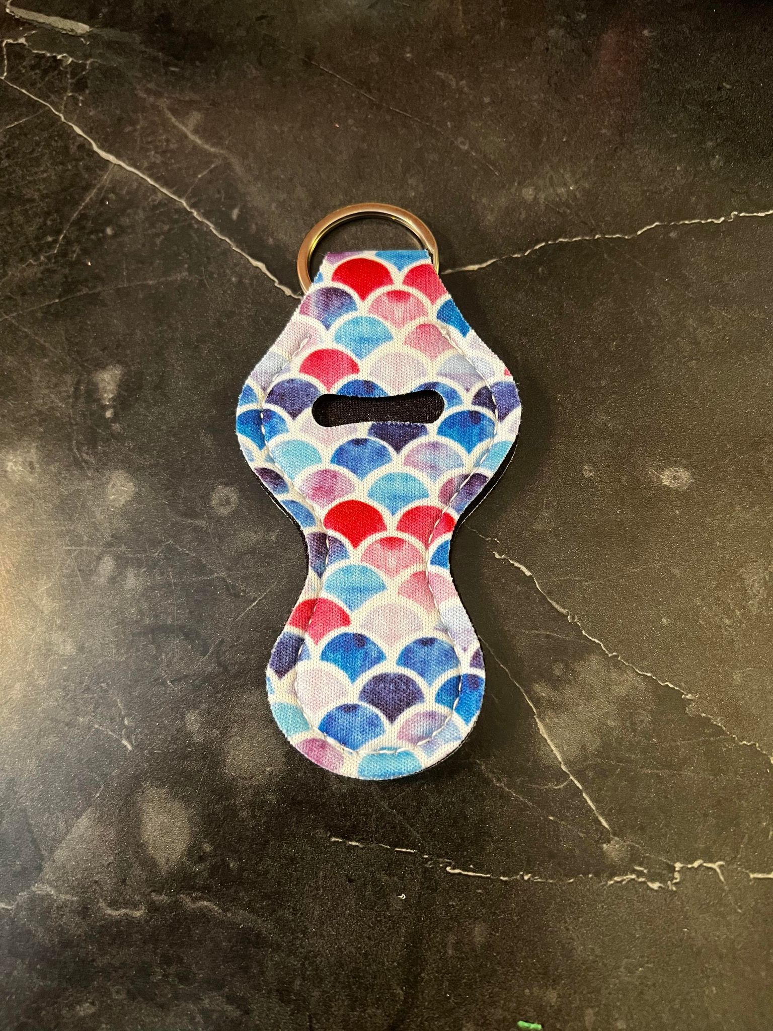 Mermaid Chapstick Holder Keychain